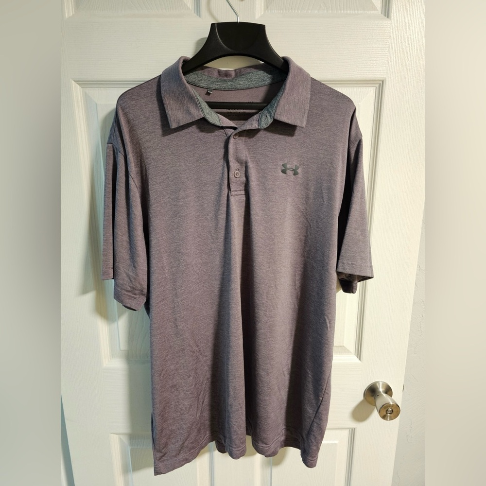 Under Armour Men's Heathered Polo Shirt